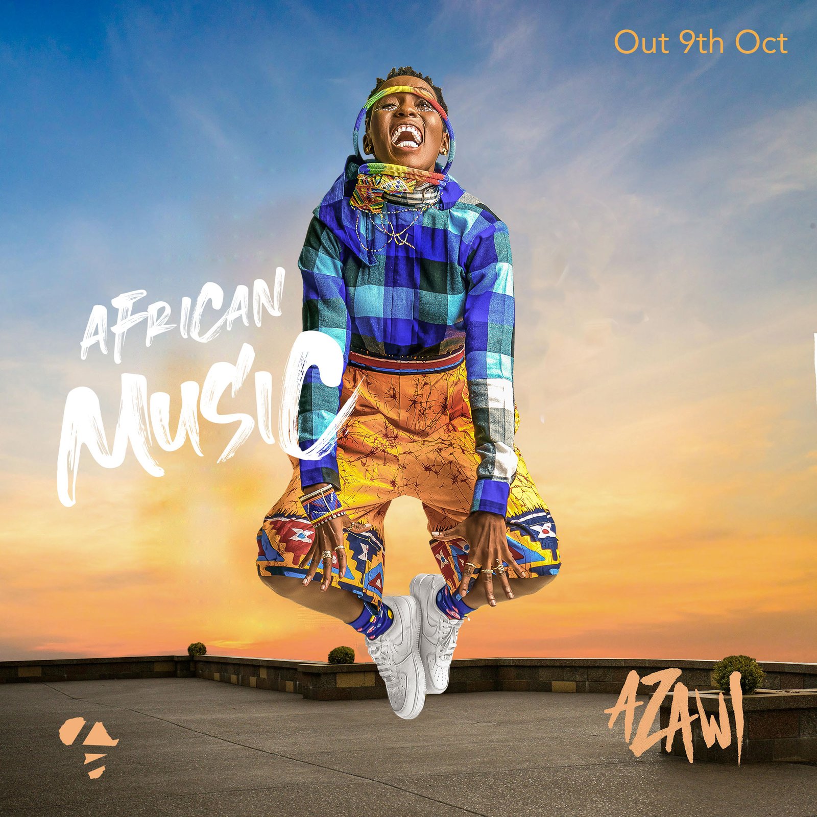 Azawi releases album Artwork and release date which is 9th October, Uganda’s Independence Day.